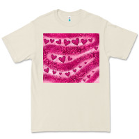 Bone pink glitter heart Premium Tee - JahusDesignShop
