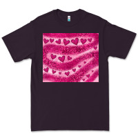 Plum pink glitter heart Premium Tee - JahusDesignShop