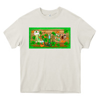 Cream st.patricks nurse license plate template Heavy Core Tee - BarkalooDesign