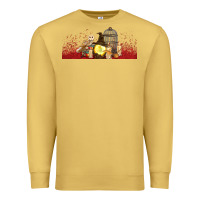 Antique Gold wizard Premium Sweatshirt - TumblerDesignByShophia