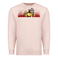 Pale Pink wizard Premium Sweatshirt - TumblerDesignByShophia
