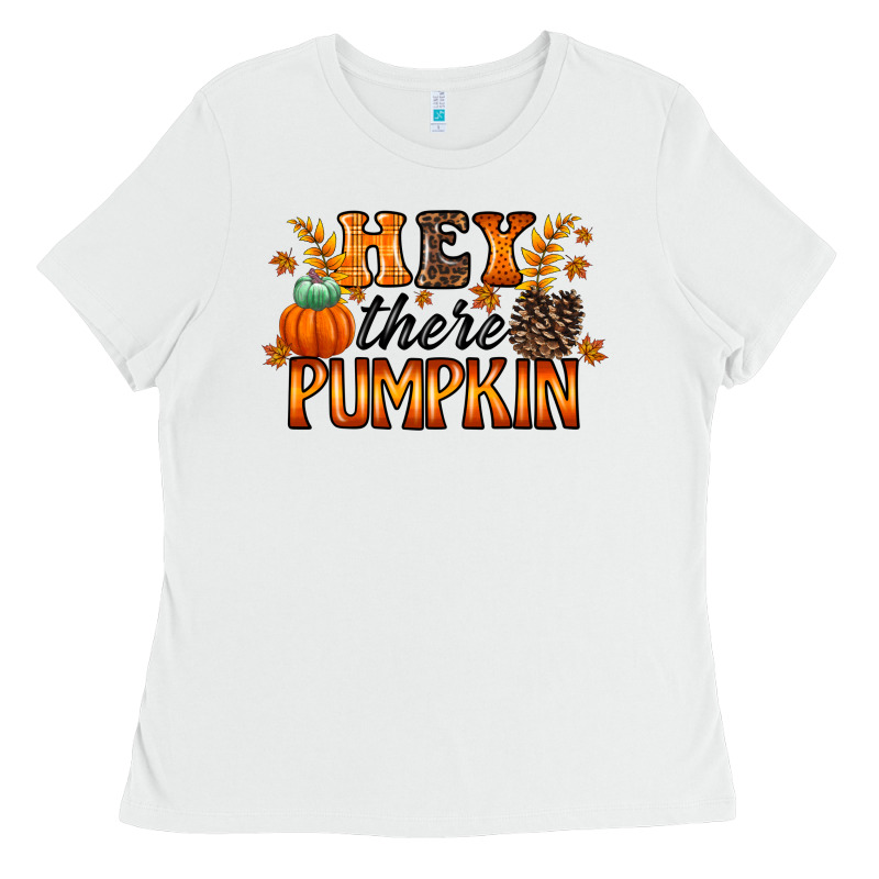 Hey There Pumpkin Ladies Tee by RacoonDesign | Teevron