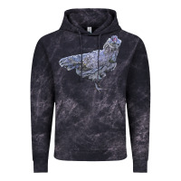 Cloud Black Ameraucana Chicken Vintage Hoodie - LillyAllenDesigns