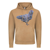 Vintage Camel Ameraucana Chicken Vintage Hoodie - LillyAllenDesigns