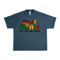 Midnight Navy one month cant hold our history Urban Heavy Tee - MaliasSmallBusiness