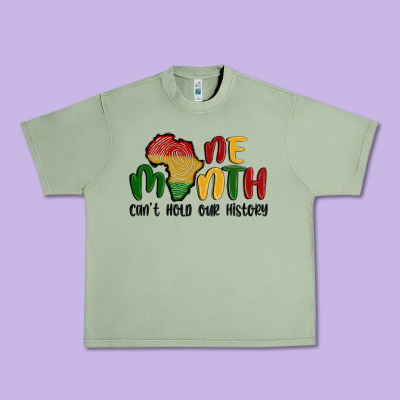 One Month Cant Hold Our History Urban Heavy Tee Designed By Maliassmallbusiness