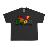 Pigment Black one month cant hold our history Urban Heavy Tee - MaliasSmallBusiness