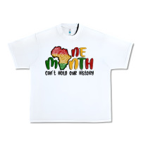 White one month cant hold our history Urban Heavy Tee - MaliasSmallBusiness