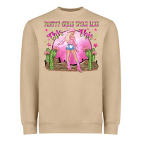 Mushroom pretty girls walk like this this Heavyweight Sweatshirt - NancyCooperArtShop