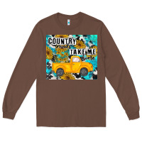 Chestnut country roads take me home Long Sleeve Tee - MaliasSmallBusiness