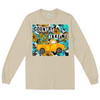 Mushroom country roads take me home Long Sleeve Tee - MaliasSmallBusiness