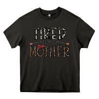 Asphalt tired as a mother Heavy Core Tee - CowhideDigitalArt