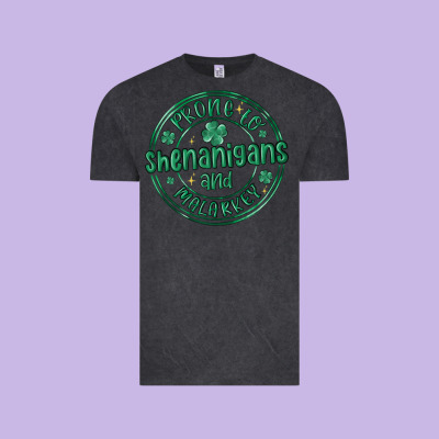 Prone To Shenanigans And Malarkey Vintage Tee Designed By Maliassmallbusiness