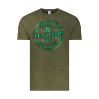 Vintage Olive prone to shenanigans and malarkey Vintage Tee - MaliasSmallBusiness