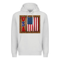 Dove Grey america usa flag tumbler Premium Hoodie - TumblerDesignByShophia