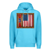 Ocean Blue america usa flag tumbler Premium Hoodie - TumblerDesignByShophia