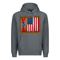 Rock america usa flag tumbler Premium Hoodie - TumblerDesignByShophia