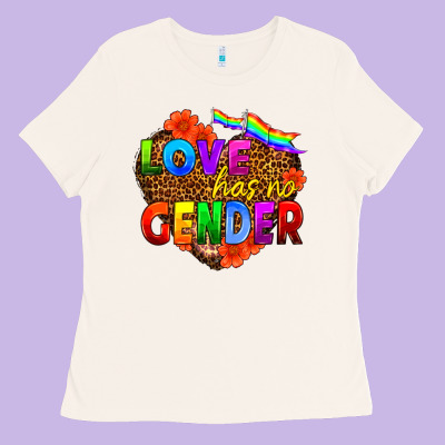 Love Has No Gender Ladies Tee Designed By Hra Design Shop