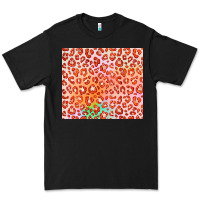 Black orange leopard glitter Premium Tee - JahusDesignShop