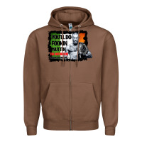 Chestnut The Notorious Conor Mcgregor Fookin Nuttin Zipper Hoodie - Bettercallsaul
