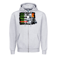 Heather Grey The Notorious Conor Mcgregor Fookin Nuttin Zipper Hoodie - Bettercallsaul