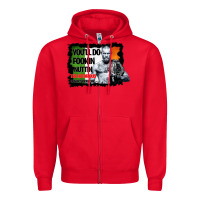 Red The Notorious Conor Mcgregor Fookin Nuttin Zipper Hoodie - Bettercallsaul