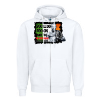 White The Notorious Conor Mcgregor Fookin Nuttin Zipper Hoodie - Bettercallsaul