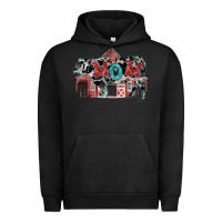 Pigment Black Mom cow Mother's Day Urban Hoodie - FaDigitalArtStudio
