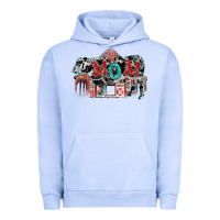 Pigment Grape Ice Mom cow Mother's Day Urban Hoodie - FaDigitalArtStudio
