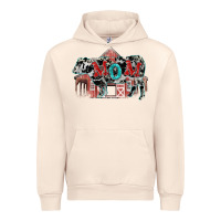 Sandshell Mom cow Mother's Day Urban Hoodie - FaDigitalArtStudio