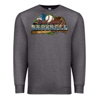 Charcoal Heather Wild about Baseball Premium Sweatshirt - HowdyJamesFarm