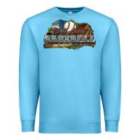 Ocean Blue Wild about Baseball Premium Sweatshirt - HowdyJamesFarm