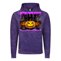 Cloud Purple halloween jack o'lantern dripping glitter tumbler Vintage Hoodie - Jasminsmagicworld