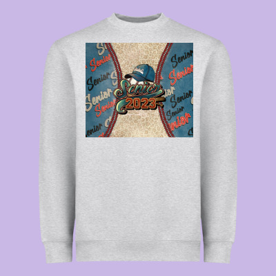Senior Baseball 2023 Heavyweight Sweatshirt Designed By Nancycooperartshop