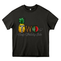 Asphalt two fruity birthday cutie Heavy Core Tee - CowhideDigitalArt