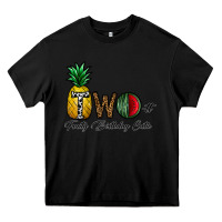 Black two fruity birthday cutie Heavy Core Tee - CowhideDigitalArt