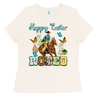 Bone Happy Easter rodeo Ladies Tee - OliviaCreatesArt