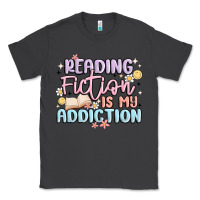 Smoke reading fiction is my addiction Classic Tee - MaliasSmallBusiness