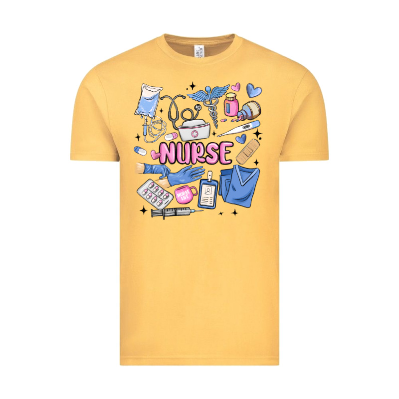 Can't Talk Right Now Doing Nurse Stuff Vintage Tee by MaliasSmallBusiness | Teevron