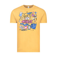 Vintage Mustard can't talk right now doing nurse stuff Vintage Tee - MaliasSmallBusiness