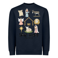 Navy true story Heavyweight Sweatshirt - MaliasSmallBusiness