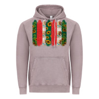 Vintage Zinc mexican flag brushstroke Vintage Hoodie - Jasminsmagicworld