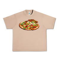 Burro big pizza Urban Heavy Tee - AdoDesignShop