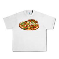 Lunar Rock big pizza Urban Heavy Tee - AdoDesignShop