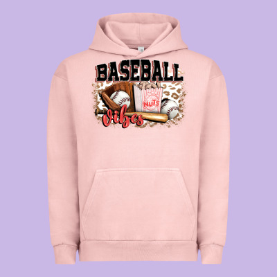 Baseball Vibes Urban Hoodie Designed By Fadigitalartstudio