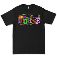 Black halloween nurse Premium Tee - AdoDesignShop