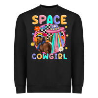 Black space cowgirl Heavyweight Sweatshirt - MaliasSmallBusiness