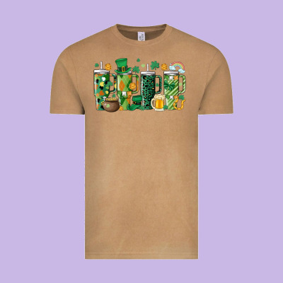 St.patricks Stanley Vintage Tee Designed By Maliassmallbusiness
