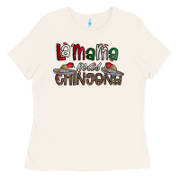 Bone la mama mas chingona Ladies Tee - CowhideDigitalArt