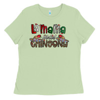 Matcha la mama mas chingona Ladies Tee - CowhideDigitalArt